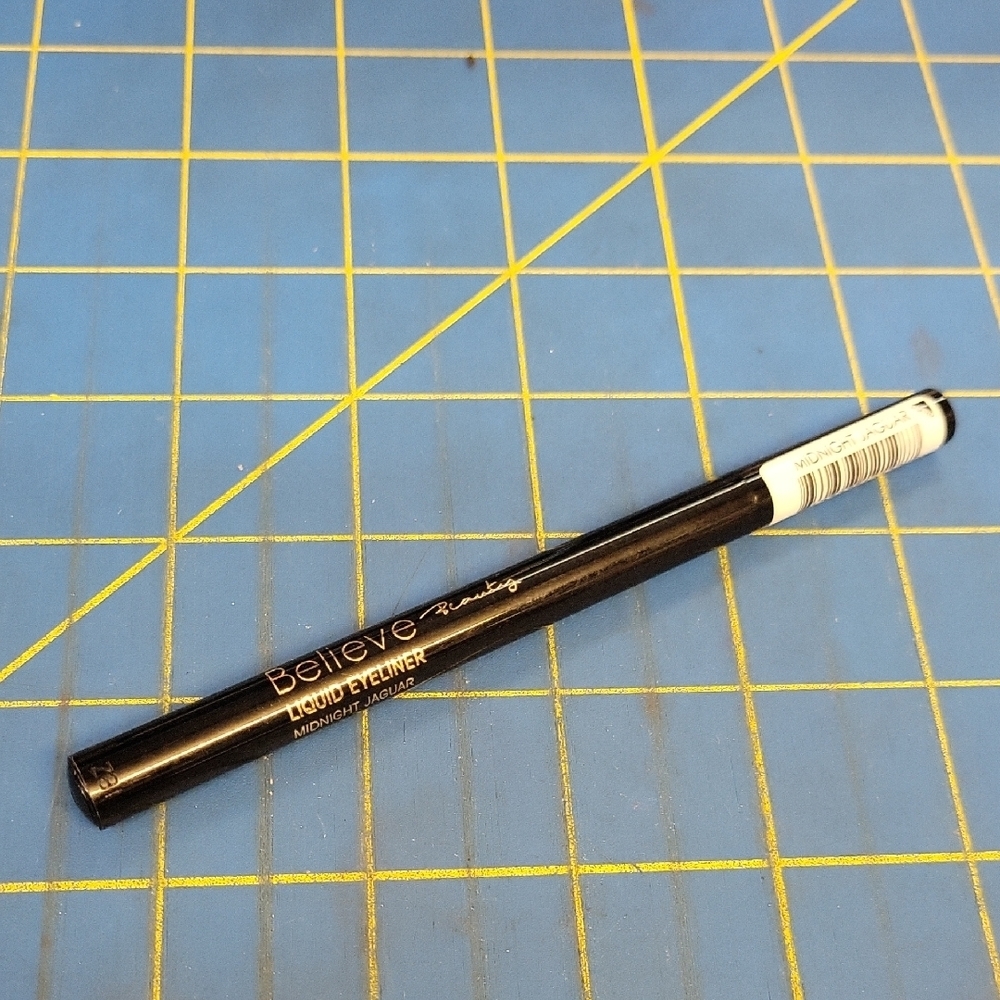 Believe Beauty Midnight Jaquar Black Liquid Eyeliner 1.1ml New Tube